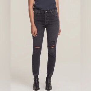 AGOLDE Nico High Rise Slim Jeans Size 27